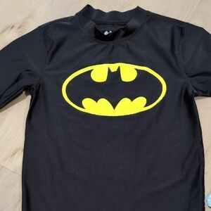 Batman Black Shirt with White Logo